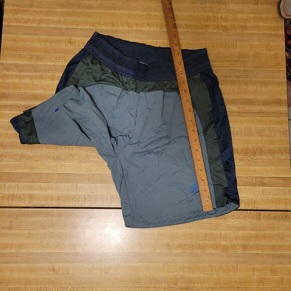 Adidas Men's M7 Running Shorts, Gray & Navy, Size Medium Lightweight Athletic - Picture 7 of 8